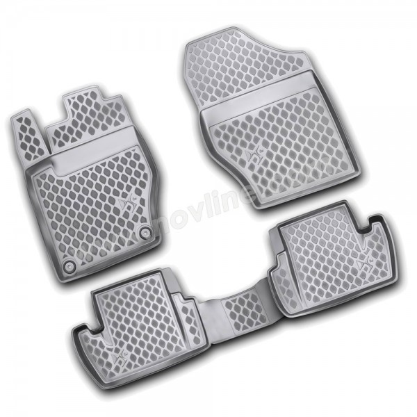 3D Patosnice CITROEN DS4, 2010-2018, set 4 kom.